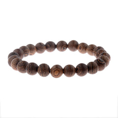 Multilayer Wood Beads Buddha Lotus OM Bracelet Tibetan Buddhist Mala Charm Rosary Bracelet Yoga Wooden For Women Men Jewelry