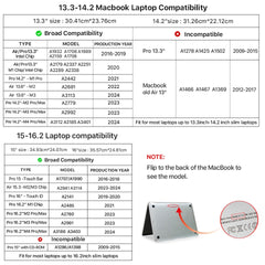 CONTACT'S FAMILY Men Briefcase Genuine Leather Laptop Bag For Air 13 M1 M2 M3 M4 Macbook Pro 14 Macbook 15 16 inch Handbag Tote