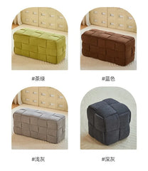 Modern Solid Wood Ottoman Bench for Entryway & Living Room
