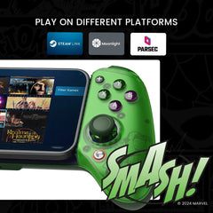 GameSir G8 Plus Hulk Edition Thanos Edition Mobile Gaming Controller for iOS Android Tablet Nintendo Switch 2/1 Steam PC Gamepad