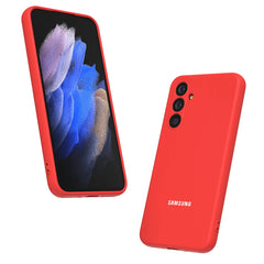 For Samsung Galaxy A57 A37 A17 A55 A35 A25 A15 A56 A36 A26 16 06 Case Liquid Silicone Phone Back Cover For A54 34 24 14 23 Shell