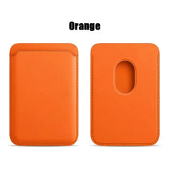 Leather Wallet Case Magnetic Card Holder Macsafe Phone Stand for Magsafe iPhone 15 14 13 Pro Max Safe Support Telephone Bracket