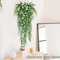 Artificial Plants Plastic Eucalyptus camellia Wedding Christmas Garden Home Outdoor UV protection Festival DIY Gift Decoration