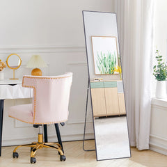 【Breeins】Rectangular Full Length Mirror Freestanding Hanging Multi Color Size Bedroom Livingroom Bathroom Home Decoration