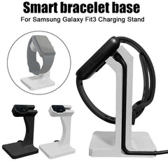 Smart Watch Charger Dock Base Holder for Samsung Galaxy Fit3 USB Charging Stand With Integrated Cable Management Slot