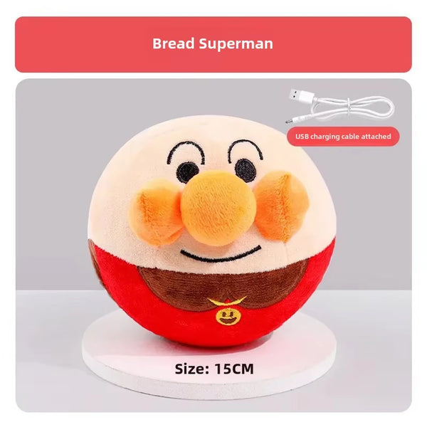 New Dog Toys Interactive Puzzle Electric Plush Jumping Ball USB Rechargeable Clown Cartoon Dog Training Toy Piggy Pet Shop