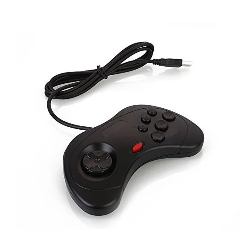 For Sega Saturn Controller Wired For Saturn System Game Controller With USB Classic Gamepad