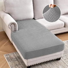 Jacquard Stretch Sofa Cushion Covers Soft Pure Sofa Seat Slipcover for Home Hotel Washable Elastic L-Shaped furniture Protector