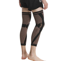 Copper Knee Compression Sleeves – Long Support for Thighs & Calves