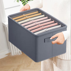 Foldable Trouser Storage Organiser, 6, 7 or 9 Compartments – additional product image