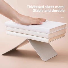 L-Shaped Desktop Bookends – Minimalist Book Support Rack