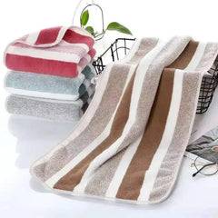 Striped Towel Set – Soft, Quick-Dry & Highly Absorbent Bath Towels