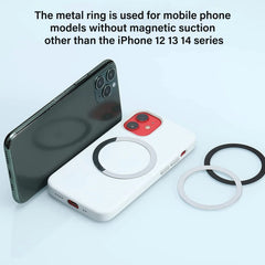 Magnetic Ring Holder For iPhone 14 13 12 Magnet Wall Mobile Phone Holder Magnetic Magsafe Car Phone Stand Universal iPad Phone
