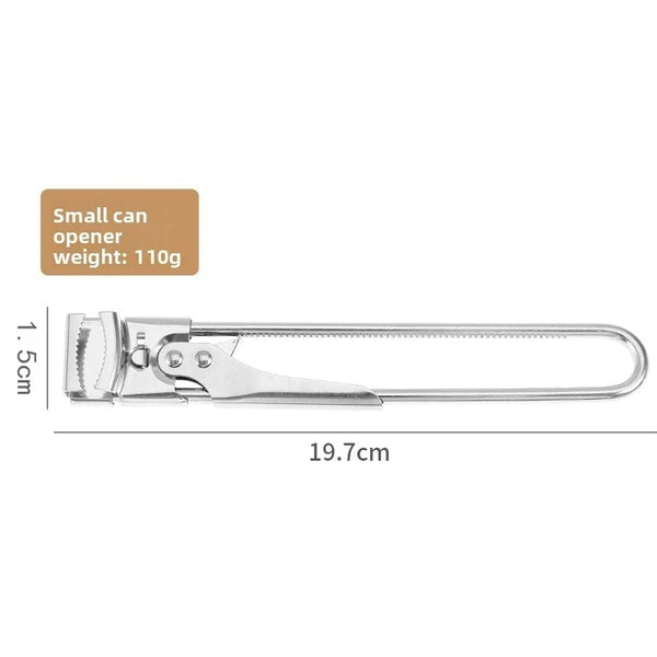Best Can Opener and Bottle Opener Adjustable Multi-Function Stainless Steel Can Opener Jar Lid Clip Manual Kitchen Accessories