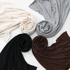 Fashion New Liquid Jersey Hijab Ramadan Scarf Muslim Women Headwraps Shawls Islam Headscarves Muslim Islam Shawl ﻿180*60cm