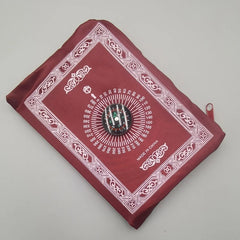 Lightweight Travel Prayer Mats Compass Pattern Muslim Prayer Mats Pilgrim Ramadan Gift Muslim Waterproof Polyester Prayer Rugs