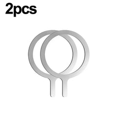 2024 Stainless Steel Universal Magnetic Metal Plate Ring For Magsafe Wireless Charger Iron Sheet Sticker Magnet Car Phone Holder