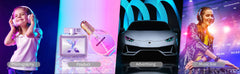 LUXCEO Q508A 10W RGB CCT Video Light 2600mAh Rechargeable LED Stick Photo Lamp 36 Colors Studio Lighting for Youtube Photography