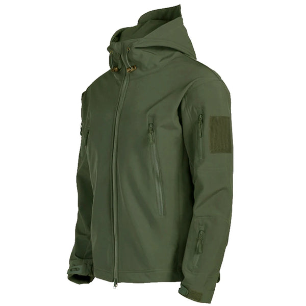 Men's Military Shark Skin Soft Shell Jackets Men Tactical Windproof Waterproof jacket men Army Combat Jackets Mens Hooded Bomber Coats