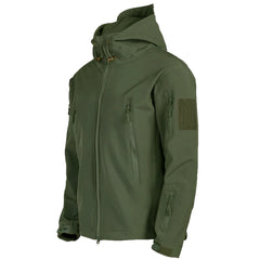 Men's Military Shark Skin Soft Shell Jackets Men Tactical Windproof Waterproof jacket men Army Combat Jackets Mens Hooded Bomber Coats