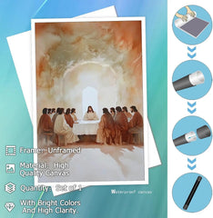 Poster of Guru Nanak Singh the Tenth Sikh Guru Portrait Artwork Home Wall Decor