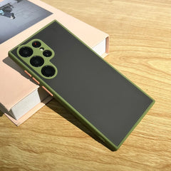 Shockproof Matte Transparent Case For Samsung Galaxy S24 S23 S22 S21 S20 S25 S26 Ultra Note 20 10 A52 A71 A53  A34 S25 5G Cover