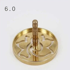 Incense Burner Accessories Copper Metal Lotus Cloud Hollow Out Printing Pressing Equipment Tools Chinese Living Room Incense