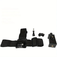 Head-Mounted Smartphone Holder First-Person View Video Outdoor Live Bracket For GoPro 10 9 8 7 6 5 4 DJI Action 2 For IPhone 16