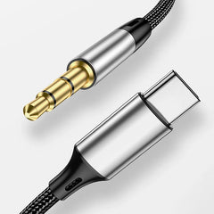 AUX Audio Cable Type-C USB C to 3.5mm Jack AUX Cord Car Speaker Headphone Adapter for Samsung Xiaomi Huawei Type-C Converter