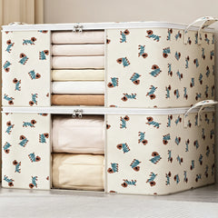Large Capacity Multi-Purpose Storage Bag with Handles, Dustproof Moisture-Resistant Odorless Non-Woven Fabric