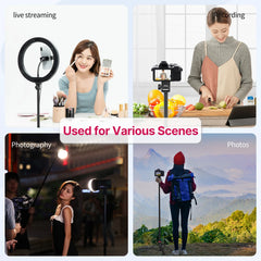 Ulanzi MT-79 2M Portable Universal Tripod Aluminum Alloy Lamp Holder Support LT028 Fill Light Lightweight Camera Action Camera