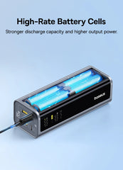 Baseus 145W Power Bank 20800mAh Dual USB A USB C PD 100W Fast Charging Digital Display Portable PowerBank for Laptop Phone Steam