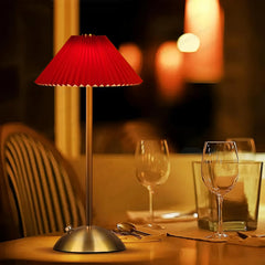 LED Table Lamp Touch Sensor Rechargeable Desktop Night Light Wireless Reading Lamp For Restaurant Hotel Bar Bedroom Decor Light