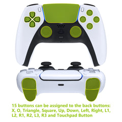 eXtremeRate Programable RISE4 V3 Remap Kit for ps5 Controller BDM-030/040/050, Upgrade Board & Redesigned Back Shell & Buttons