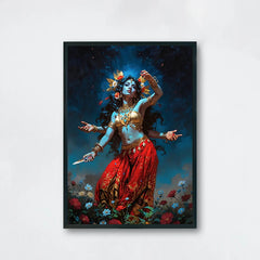 Hindu God Lord Krishna Shiva Ganesha Meditation Indian Traditional Artwork Poster Canvas Painting Wall Pictures Home Decor Gift