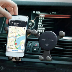Gravity Car Phone Holder Air Vent Clip Mount Smartphone Stand GPS Support For iPhone Huawei Samsung Xiaomi Universal Car Holder