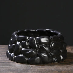 Chinese Style Flower Arrangement Ware Ceramic Flowerpot Flower Vase Bonsai Floral Accessories Jianshan Tool Home Decor