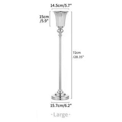 Wedding Centerpiece Vase, Floor Vase -Multi-Purpose Metal Vase for Christmas and Halloween Decorations, Party Events