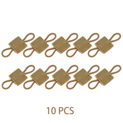 5/10 Pcs Antenna Binding Buckle Tactical Molle Sling Adapter Buckle Outdoor PTT Fixed Strap Hunting Backpack Vest Accessories