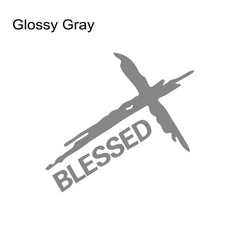 Car Sticker Creative Jesus Blessed Graphics Decor Decal Auto Tuning Accessories for Van RV Motorhome Caravan Cargo Minibus MPV