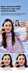 NEWEST Magnetic Selfie Monitor Screen with Fill Light Phone Back Mirroring Rear Camera For Live Stream Vlogging Video Recording