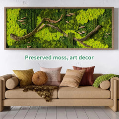 Artificial Green Plants Eternal Life Moss DIY Crafts Grass Garden Home Room Decor Mini Landscape Fake Grass 20/40/100g