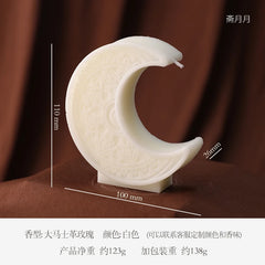 Ramadan Candles for Home Decoration Eid Mubarak Islamic Candle White Star Ramadan Decorative Candles