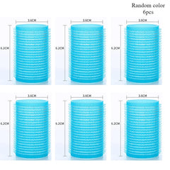 Hair Rollers Self Grip Hook Hair Curlers Heatless Roller Salon Dressing Curlers Jumbo Size Sticky Hair Styling Tools