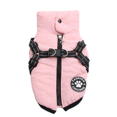 Dogs and Cats Coat Jacket Pet Vest Dog Pet Harness Zipper Design Puppy Warm Hoodies Pet Shop Pet Clothing