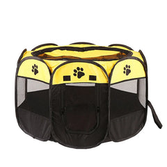 Foldable cats, dog kennels, cats, dogs, delivery rooms, pets, octagonal cages, breathable fences, tents, claw-resistant Pet Shop