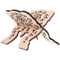 Wooden Bible Book Stand Desktop Reading Holder Quran Display Rack Tabletop Book Rack Home Office Reading Stand