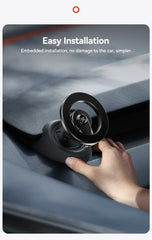 YZ For Tesla Model 3 Y/YL Highland Juniper Magnetic Car Phone Holder 360 Degree Rotation Metal Car Mount for All  Phones