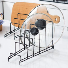 Iron Multi-Layer Kitchen Rack – Space Saving Organizer Stand
