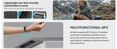 VALDUS Air Band Smart Bracelet Man Woman Heart Rate Blood Pressure Calorie HRV Waterproof Long Battery Life NFC Fitness Tracker